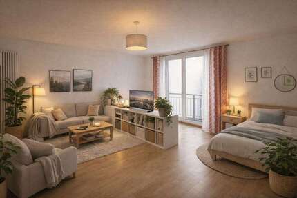 Wohnung Erfurt Johannesvorstadt - 1 Zimmer, 38 m&sup2;, 485&euro; | Angebot:27111735