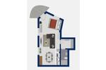 Erdgeschoßwohnung Erfurt Andreasvorstadt - 1 Zimmer, 40 m&sup2;, 475&euro; | Angebot:26058907