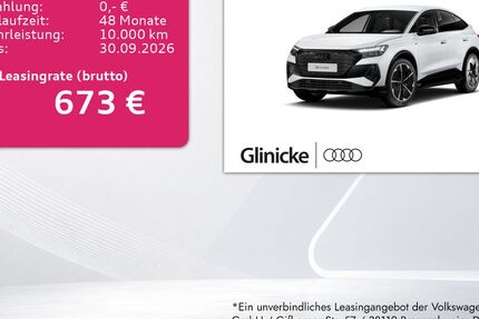 Audi Q4 e-tron 15.500 km 55.950 &euro; Weimar 99423