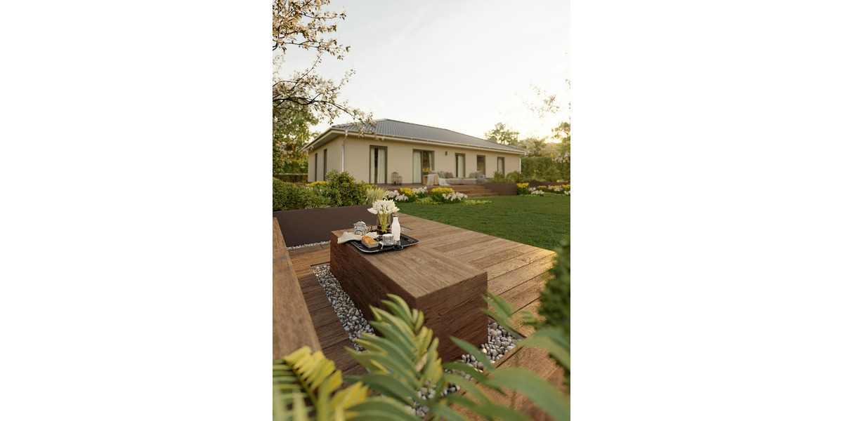 Bungalow Großrudestedt Kranichborn - 6 Zimmer, 130 m&sup2;, 283.230&euro; | Angebot:25737971