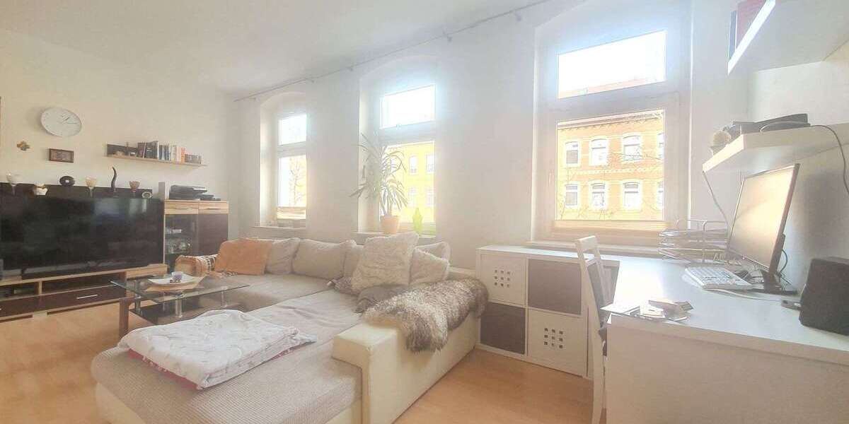 Etagenwohnung Erfurt Johannesvorstadt - 2 Zimmer, 40 m&sup2;, 455&euro; | Angebot:27351475