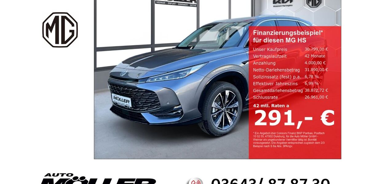 MG HS 9.250 km 30.799 &euro; Weimar 99425