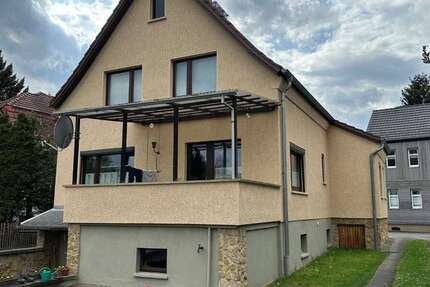 Teilsaniertes Einfamilienhaus mit großem Grundstück - Haus Rudolstadt | Angebot:26676327
