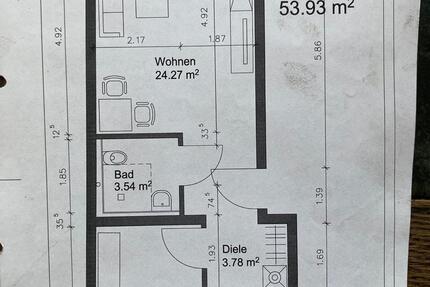 Wohnung Erfurt Andreasvorstadt - 2 Zimmer, 54 m&sup2;, 650&euro; | Angebot:26225832