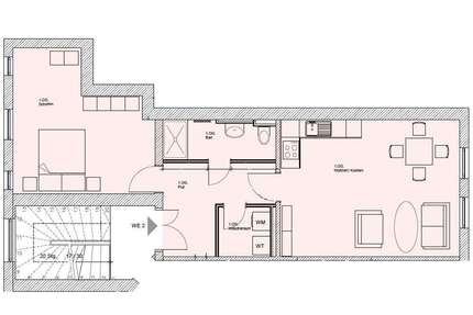 Wohnung Weimar - 2 Zimmer, 58 m&sup2;, 700&euro; | Angebot:25281900