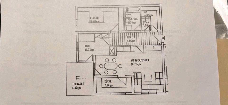 Etagenwohnung Jena Burgau - 3 Zimmer, 98 m&sup2;, 319.000&euro; | Angebot:26709438