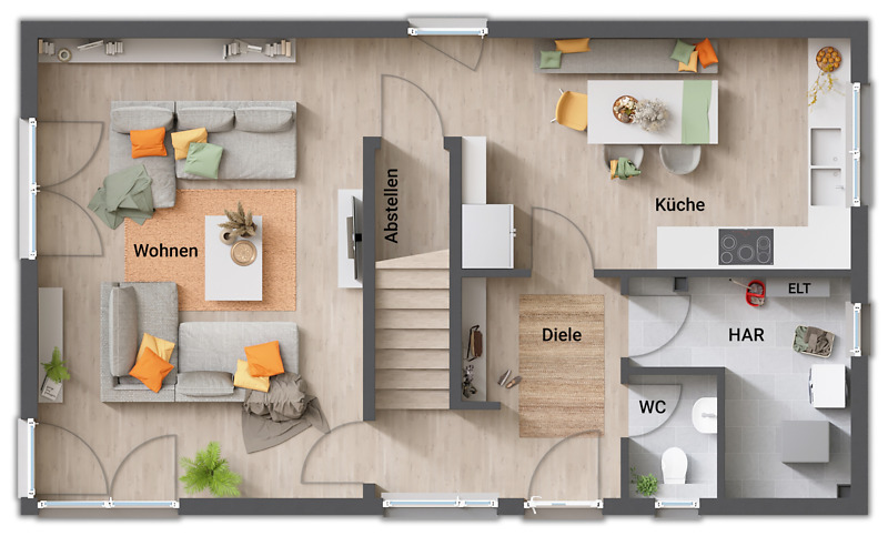 Mehrfamilienhaus, Wohnhaus Walschleben - 4 Zimmer, 137 m&sup2;, 423.830&euro; | Angebot:25822635