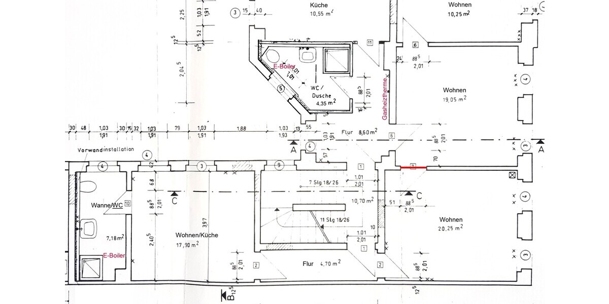 Studenten-WG mit 4-Zimmern in der Stadt Gera - Etagenwohnung Jena Burgau | Angebot:14517897