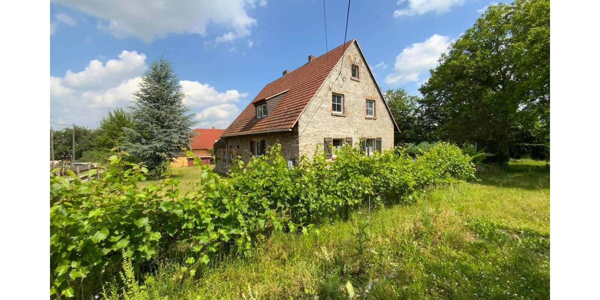 Einfamilienhaus Niedertrebra Escherode - 7 Zimmer, 126 m&sup2;, 98.000&euro; | Angebot:25771822