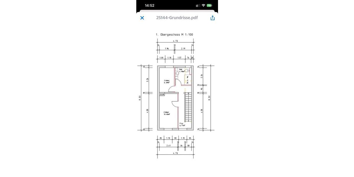 Reihenhaus Erfurt Andreasvorstadt - 3.5 Zimmer, 75 m&sup2;, 1.350&euro; | Angebot:26225850