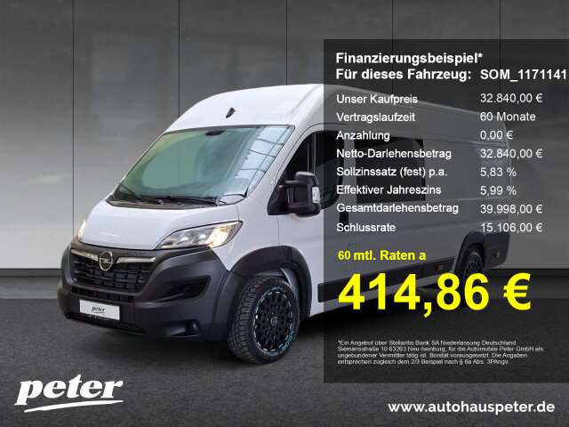 Opel Movano 19.000 km 32.840 &euro; Erfurt 99086