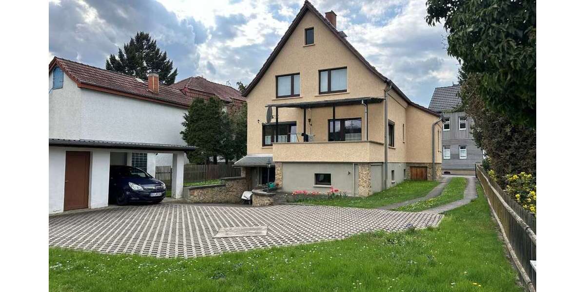 Teilsaniertes Einfamilienhaus mit großem Grundstück - Einfamilienhaus Rudolstadt | Angebot:26676327