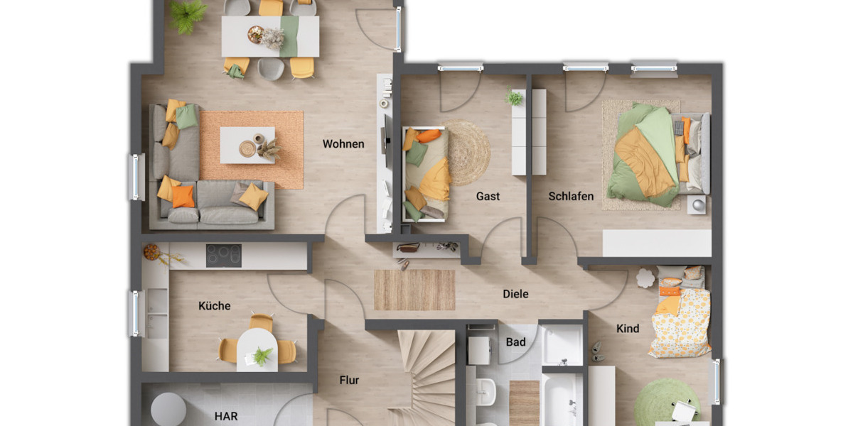 Mehrfamilienhaus, Wohnhaus Walschleben - 7 Zimmer, 203 m&sup2;, 401.870&euro; | Angebot:25737941