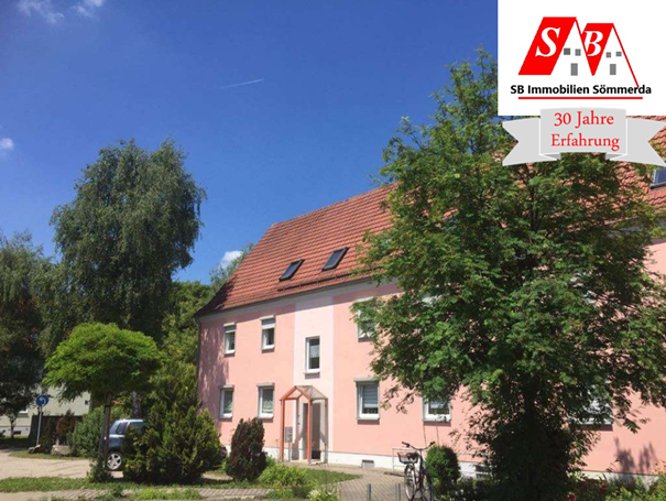 Etagenwohnung Sömmerda - 2 Zimmer, 45 m&sup2;, 345&euro; | Angebot:25216862