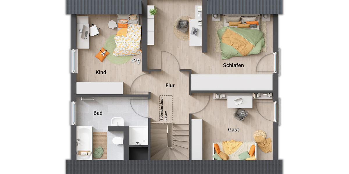 Einfamilienhaus Magdala - 5 Zimmer, 130 m&sup2;, 362.310&euro; | Angebot:25707355