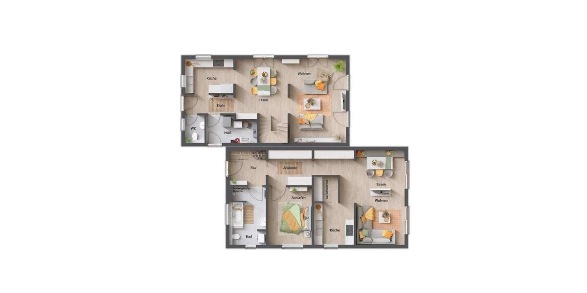 Einfamilienhaus Am Ettersberg - 4 Zimmer, 132 m&sup2;, 266.860&euro; | Angebot:25777699