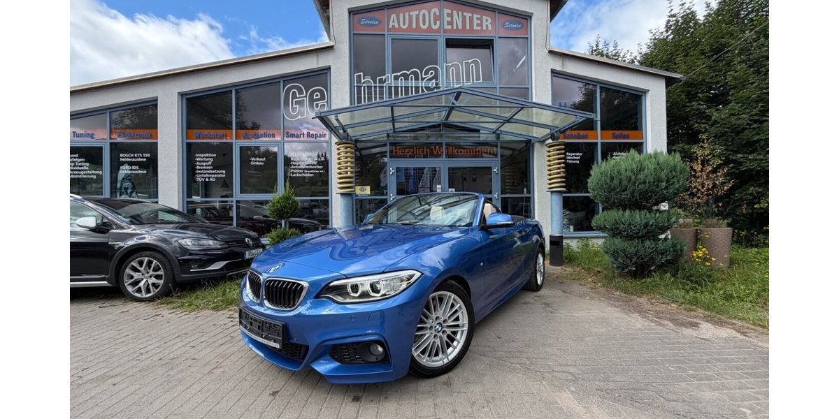 BMW 220 220i Cabrio M paket 34000Km 34.000 km 21.499 &euro; Rudolstadt 07407