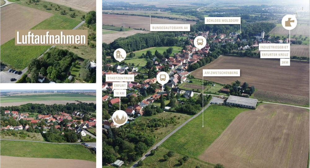 Grundstück Erfurt / Molsdorf Molsdorf - 211.400&euro; | Angebot:25663481