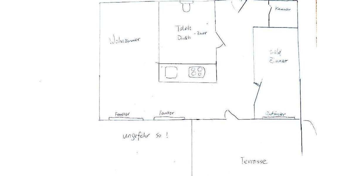 Erdgeschoßwohnung Jena Kernberge - 2 Zimmer, 66 m&sup2;, 1.100&euro; | Angebot:26368707