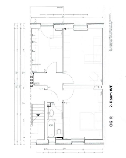 Etagenwohnung Erfurt Andreasvorstadt - 2 Zimmer, 58 m&sup2;, 671&euro; | Angebot:26476630