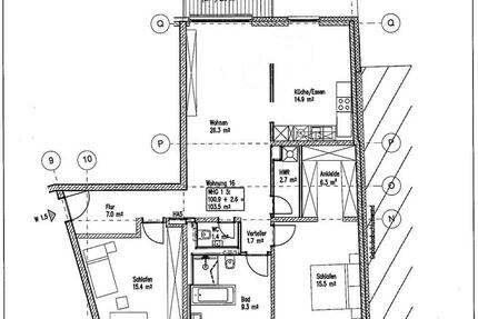 Wohnung Weimar - 3.5 Zimmer, 100 m&sup2;, 1.400&euro; | Angebot:25636094