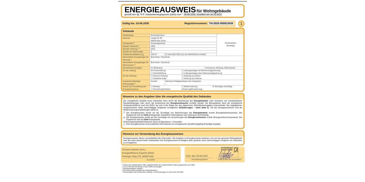 Einfamilienhaus Bad Sulza - 5 Zimmer, 113 m&sup2;, 75.000&euro; | Angebot:26149472
