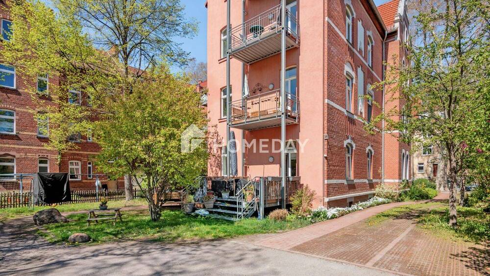 Etagenwohnung Erfurt Löbervorstadt - 2 Zimmer, 61 m&sup2;, 166.948&euro; | Angebot:26389332