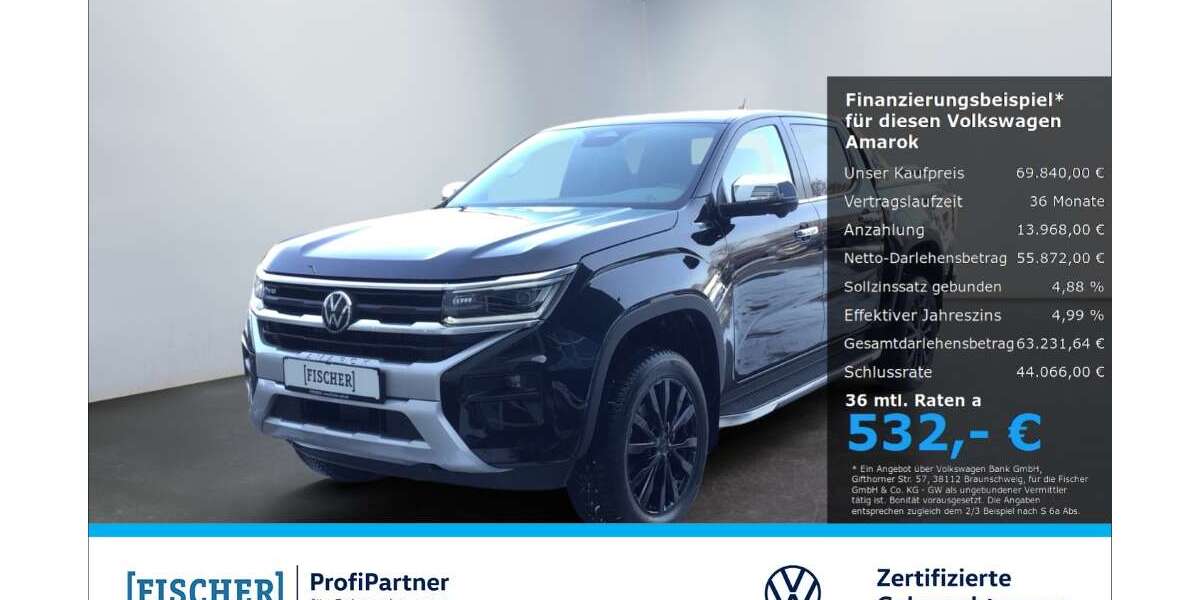 VW Amarok 5.500 km 69.840 &euro; Jena 07745