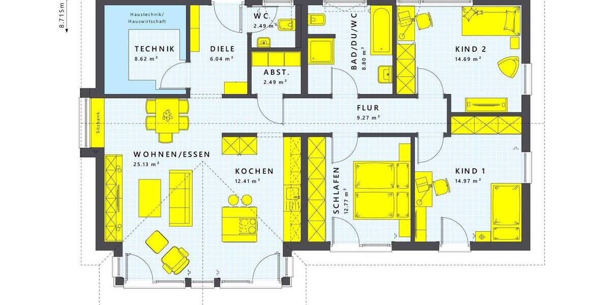 Mehrfamilienhaus, Wohnhaus Bucha - 4 Zimmer, 110 m&sup2;, 564.676&euro; | Angebot:26037178