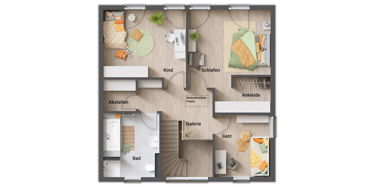 Einfamilienhaus Walschleben - 5 Zimmer, 147 m&sup2;, 420.660&euro; | Angebot:25822609