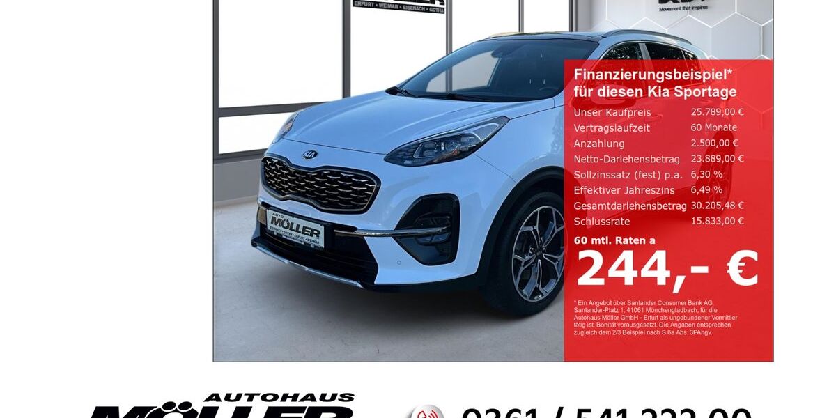 Kia Sportage 39.546 km 24.840 &euro; Erfurt 99087