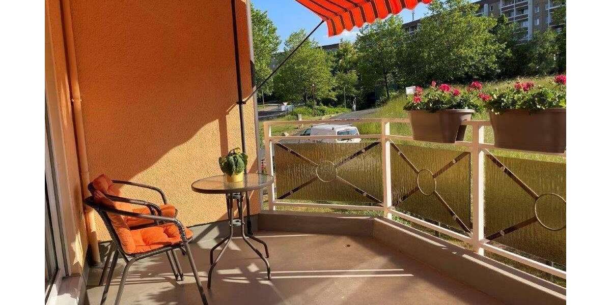 Super Kapitalanlage - vermietete 2 Zi,.WE mit Balkon und Tiefgaragenstellplatz - Etagenwohnung Rudolstadt | Angebot:25611716