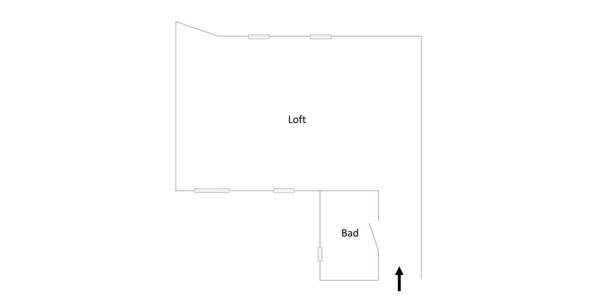 Etagenwohnung Apolda - 1 Zimmer, 65 m&sup2;, 480&euro; | Angebot:25805242