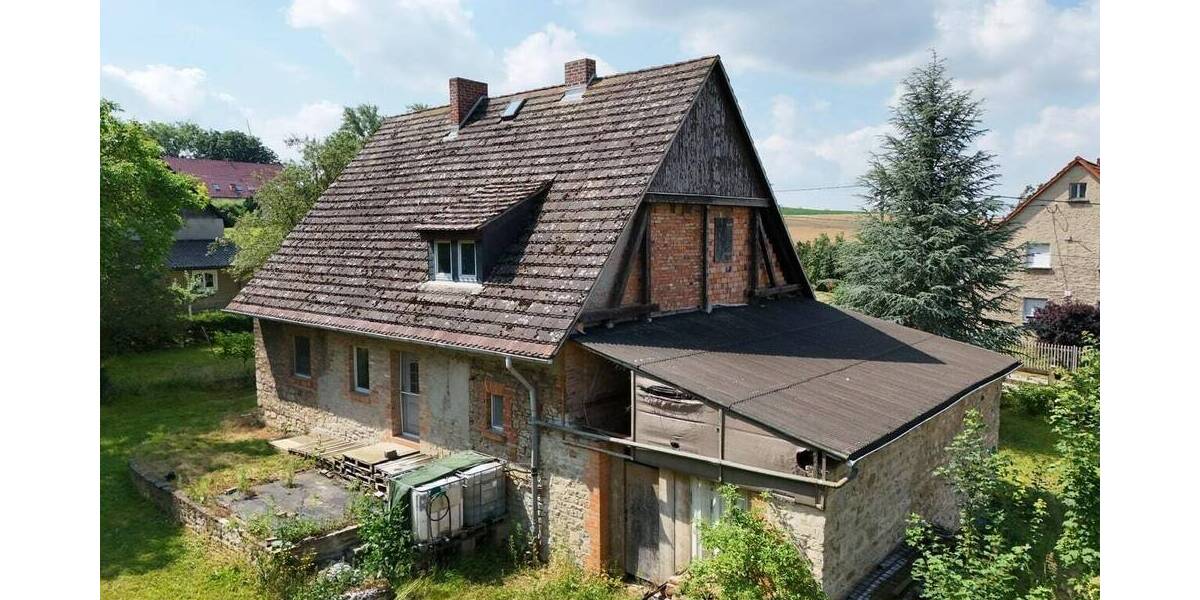 Einfamilienhaus Niedertrebra Escherode - 7 Zimmer, 126 m&sup2;, 98.000&euro; | Angebot:25771822