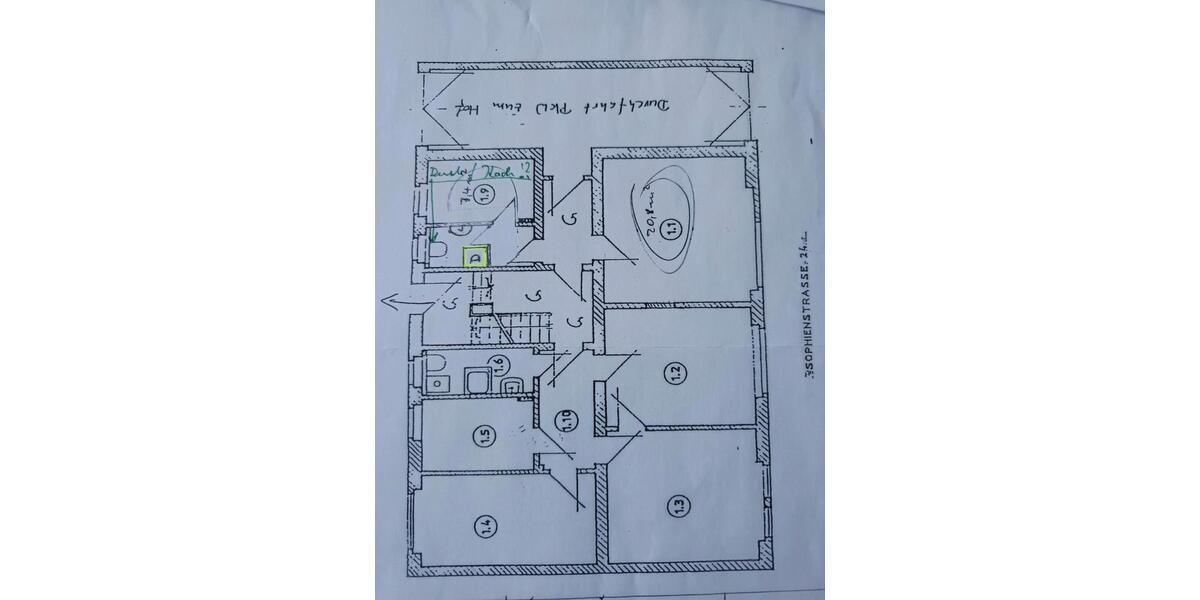 Erdgeschoßwohnung Jena - 5 Zimmer, 110 m&sup2;, 399.000&euro; | Angebot:26633037