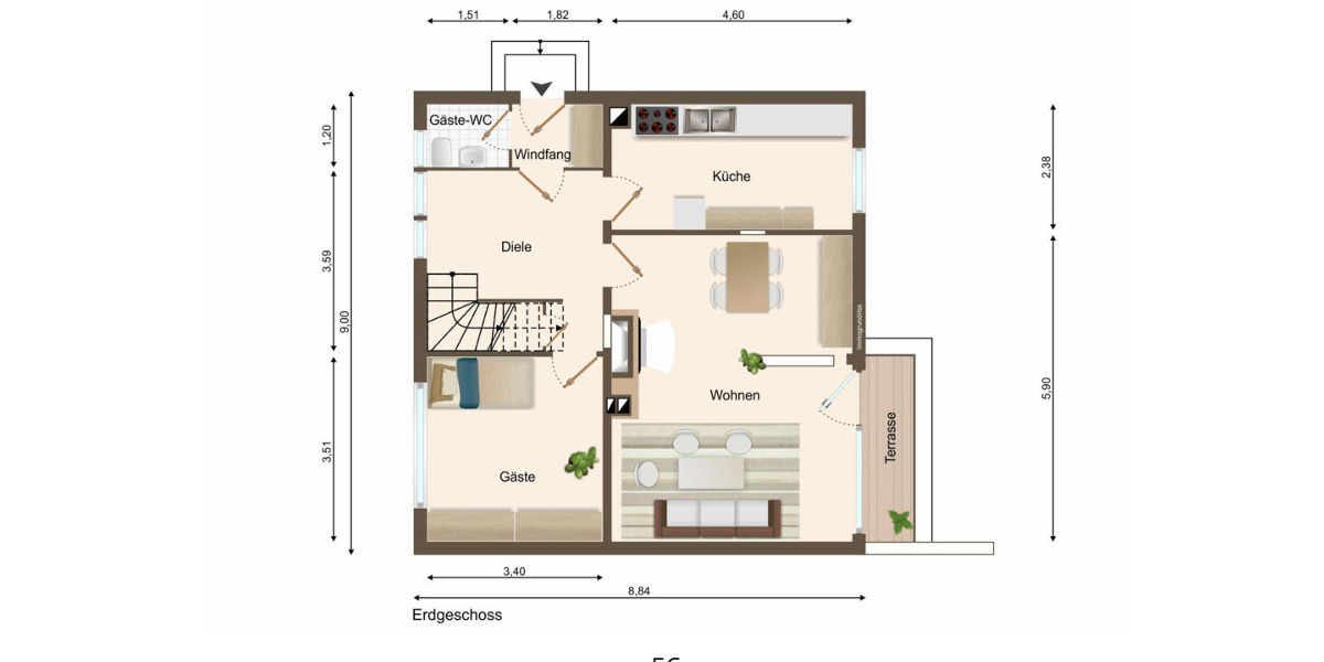 Einfamilienhaus Buttstädt - 5 Zimmer, 120 m&sup2;, 167.000&euro; | Angebot:25938525