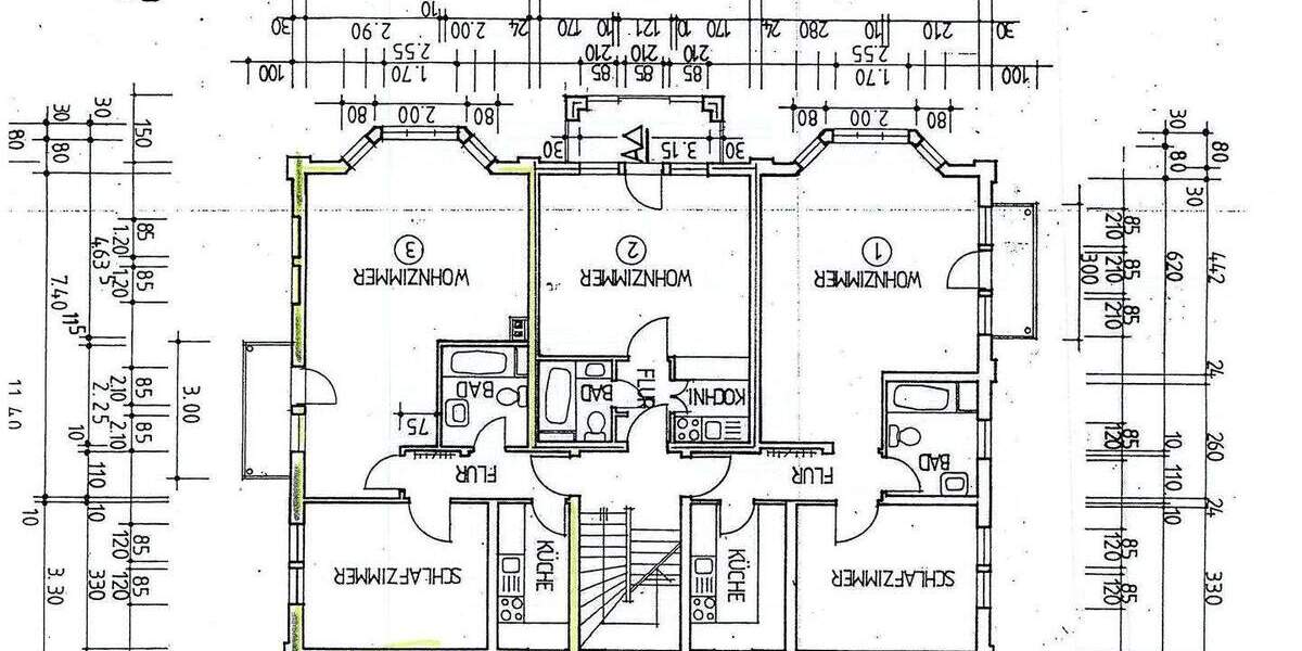 Etagenwohnung Weimar Westvorstadt - 2 Zimmer, 58 m&sup2;, 198.900&euro; | Angebot:25702543