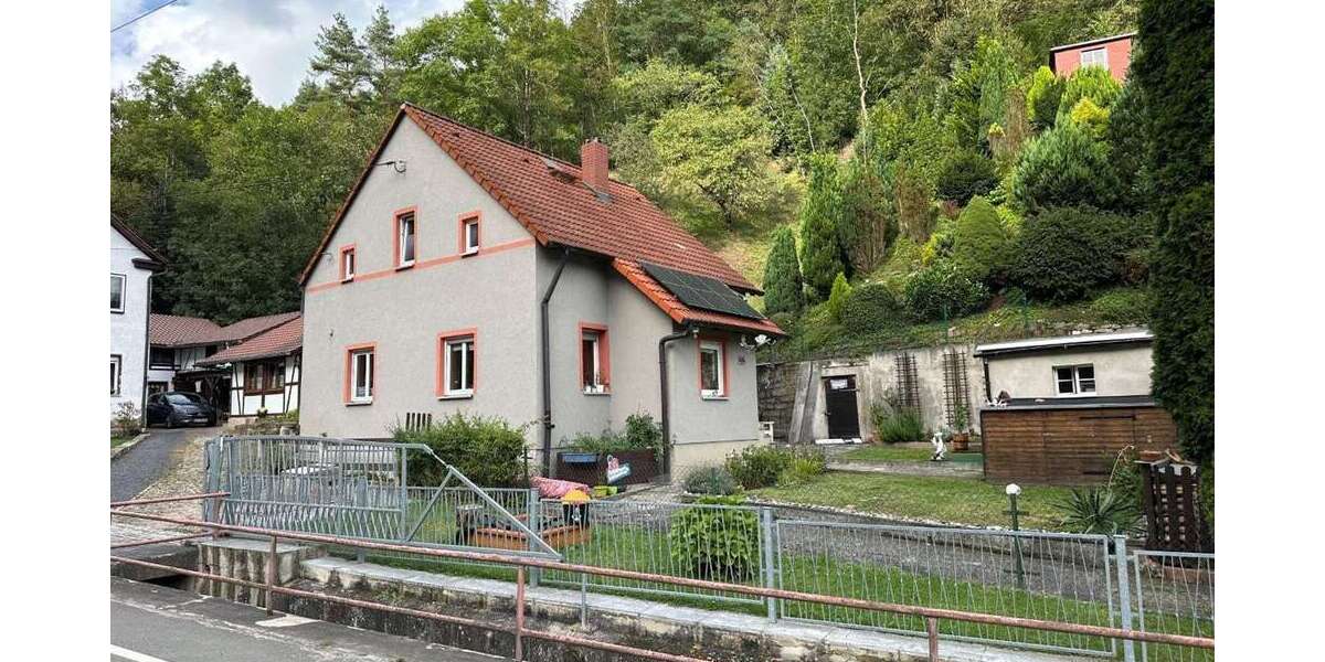 Vermietetes Einfamilienhaus in ruhiger Lage - Einfamilienhaus Uhlstädt-Kirchhasel Kirchhasel | Angebot:19137112