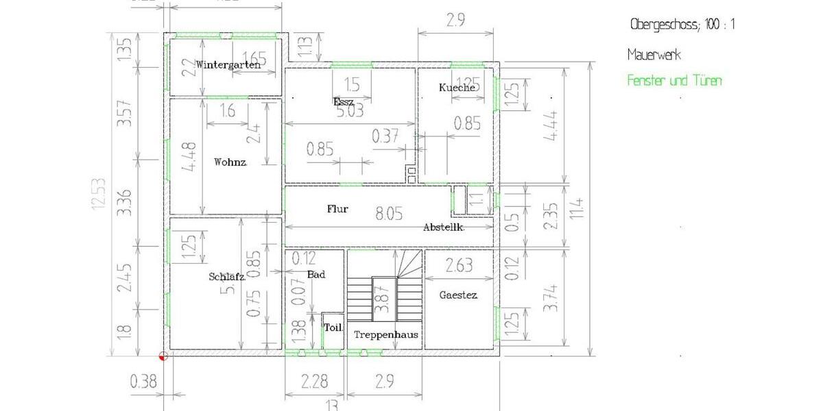 Etagenwohnung Kahla - 5 Zimmer, 124 m&sup2;, 870&euro; | Angebot:17932814