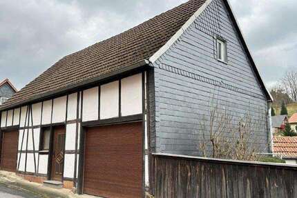 Scheune mit Doppelgarage und Schlachthaus in Niederkrossen - Garagen / Stellplätze Uhlstädt-Kirchhasel Kirchhasel | Angebot:19040127