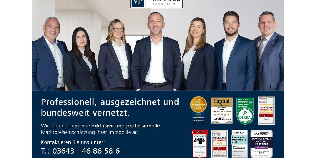 Etagenwohnung Weimar - 1 Zimmer, 50 m&sup2;, 450&euro; | Angebot:26234100