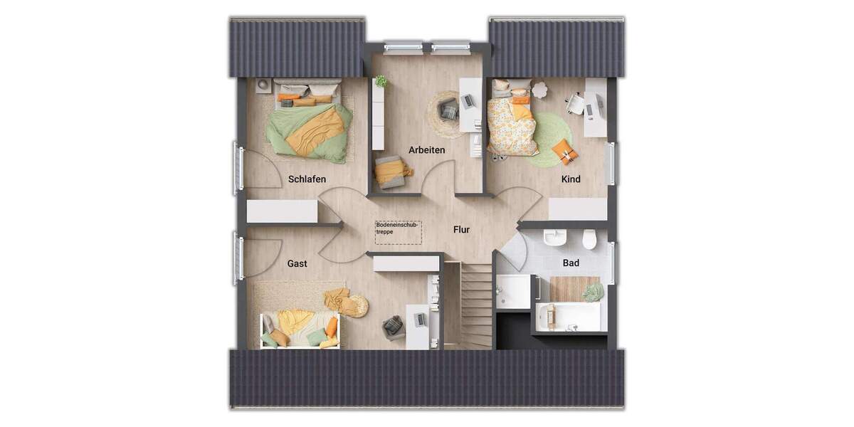 Einfamilienhaus Walschleben - 6 Zimmer, 144 m&sup2;, 278.520&euro; | Angebot:25691778