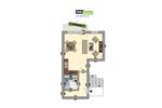 Etagenwohnung Stadtilm - 1 Zimmer, 38 m&sup2;, 206&euro; | Angebot:26563035