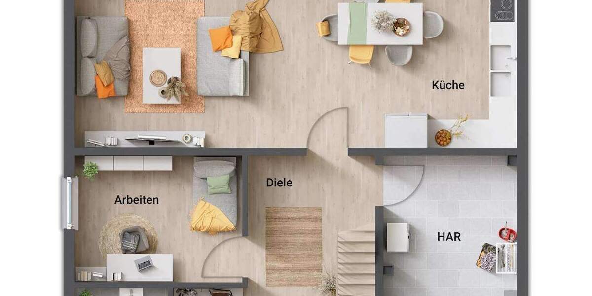 Einfamilienhaus Walschleben - 6 Zimmer, 144 m&sup2;, 278.520&euro; | Angebot:25691778