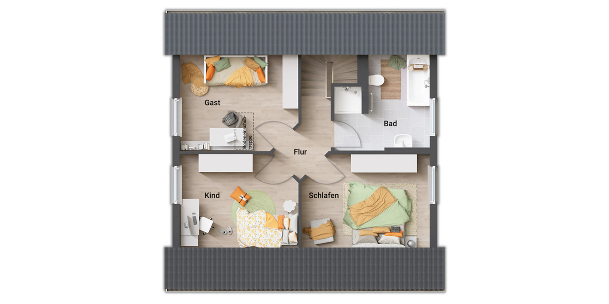 Einfamilienhaus Stadtilm - 4 Zimmer, 109 m&sup2;, 319.529&euro; | Angebot:26143323