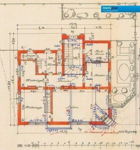 Gewerbeobjekt Weimar Nordvorstadt - 5 Zimmer, 155 m&sup2;, 935&euro; | Angebot:25797699