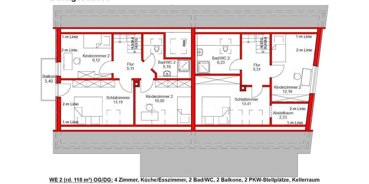 Maisonettenwohnung Erfurt Linderbach - 4 Zimmer, 118 m&sup2;, 1.770&euro; | Angebot:25901067
