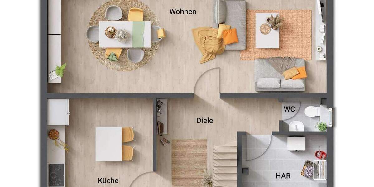 Einfamilienhaus Erfurt Kühnhausen - 6 Zimmer, 144 m&sup2;, 278.520&euro; | Angebot:25691587
