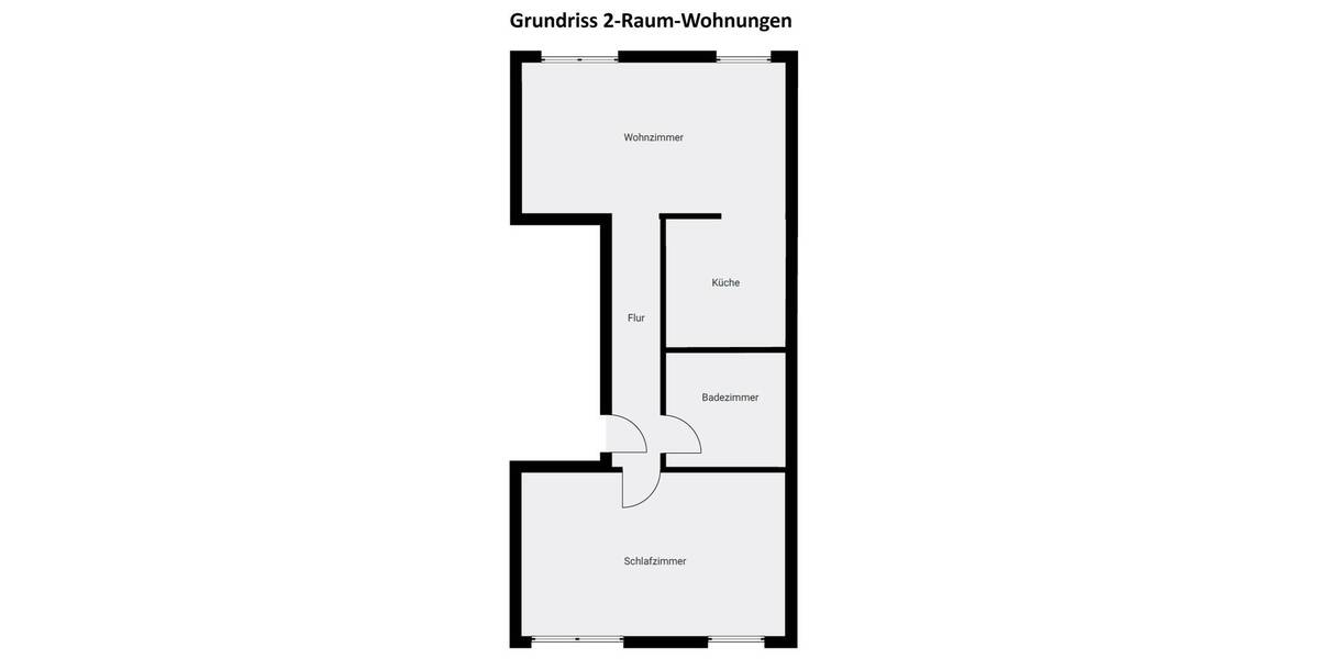 Etagenwohnung Apolda - 2 Zimmer, 75 m&sup2;, 550&euro; | Angebot:26113088