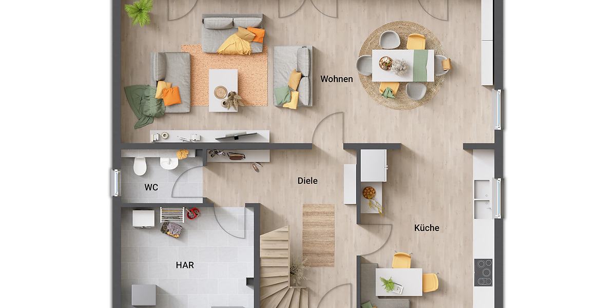 Einfamilienhaus Großrudestedt - 5 Zimmer, 169 m&sup2;, 512.620&euro; | Angebot:25707118